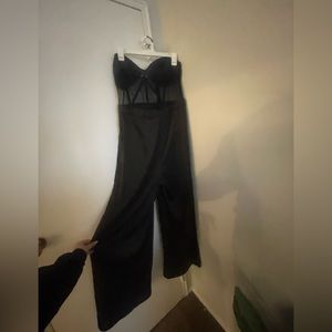 Shein black jumpsuit